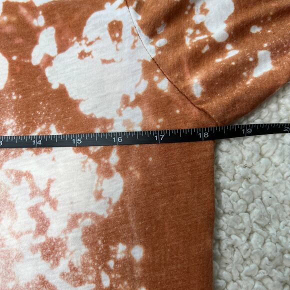 Bleached Brown Fall Tee Medium "Fall is Proof that Change is Beautiful" - Picture 5 of 6